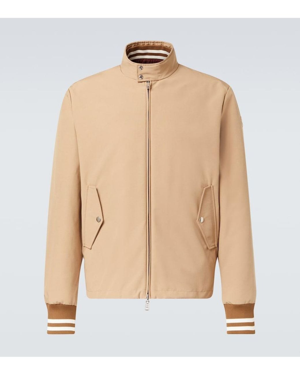 Moncler Natural Archivio Reversible Bomber Jacket for men