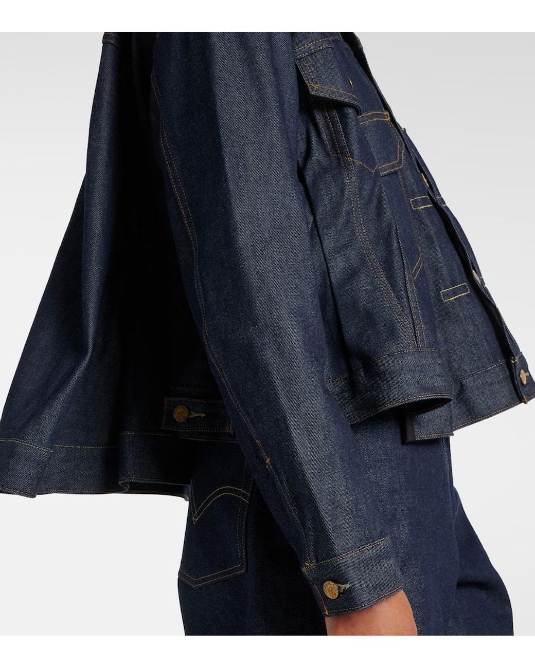 Sacai Blue X Levi's Denim Jacket