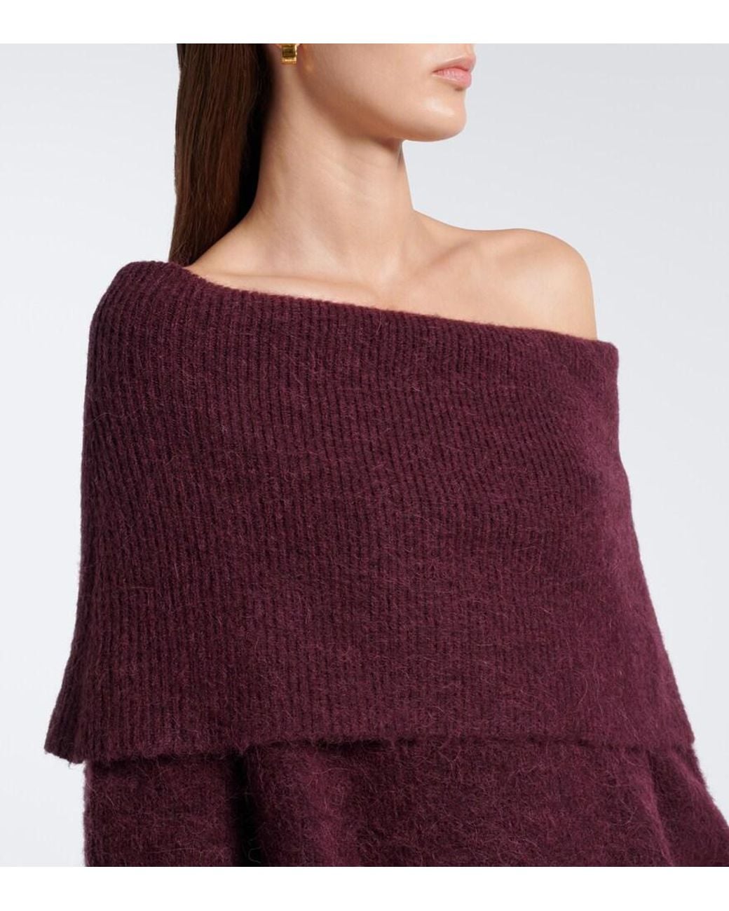 Joseph Purple Pullover Bee Aus Strick