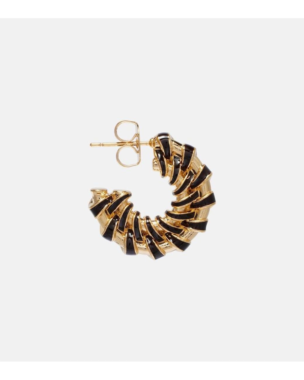 Zimmermann Metallic Loop-Plated Hoop Earrings