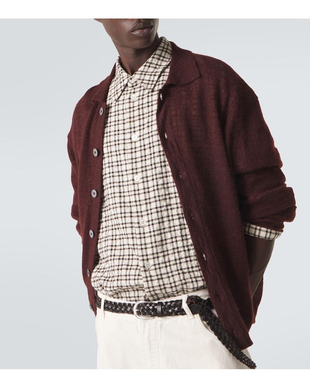 Studio Nicholson Purple Hamto Cardigan for men