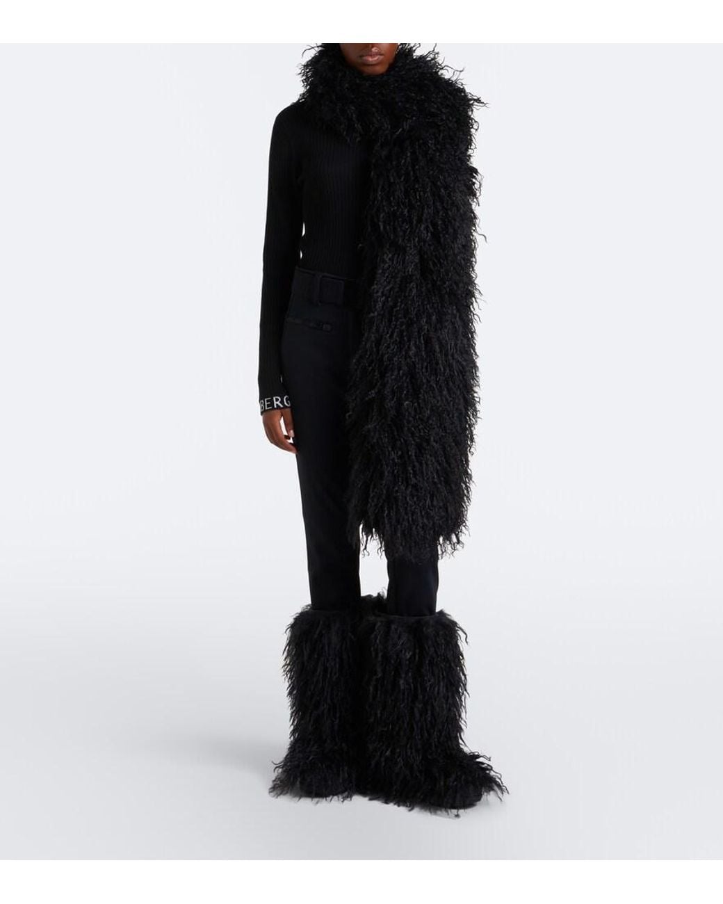 Goldbergh Black Yamara Scarf