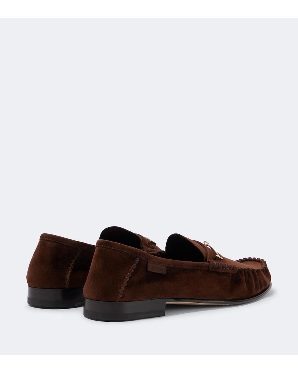 Tom Ford Brown Suede Loafers for men
