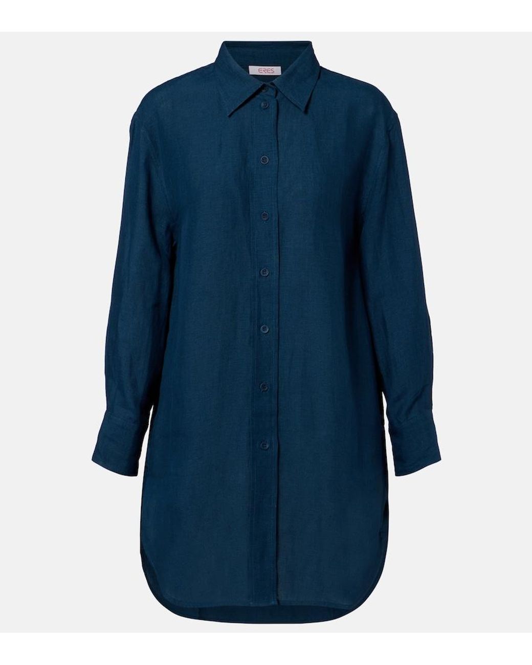 Eres Blue Mignonette Linen Shirt