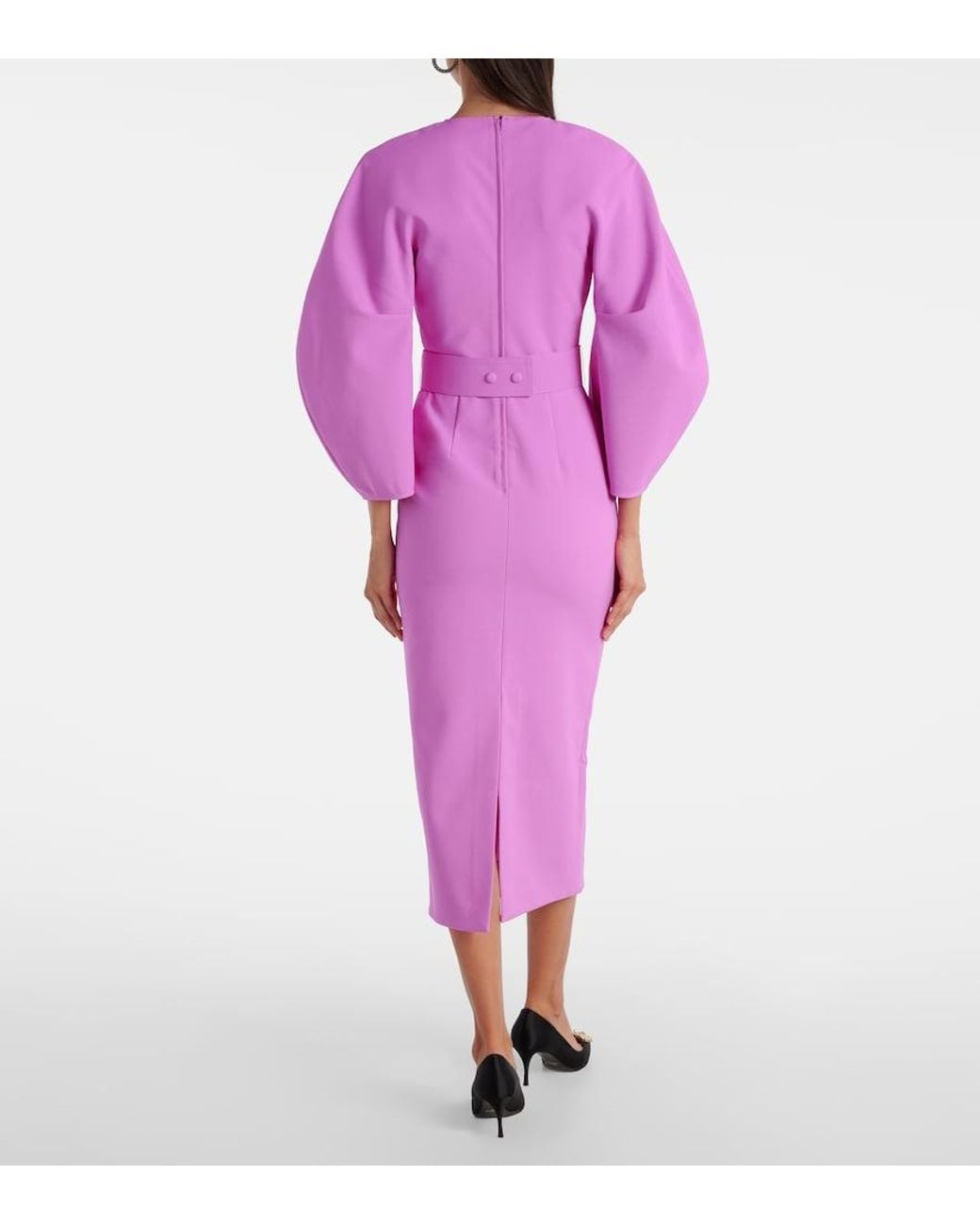 Solace London Pink Sianne Cocktail Dress
