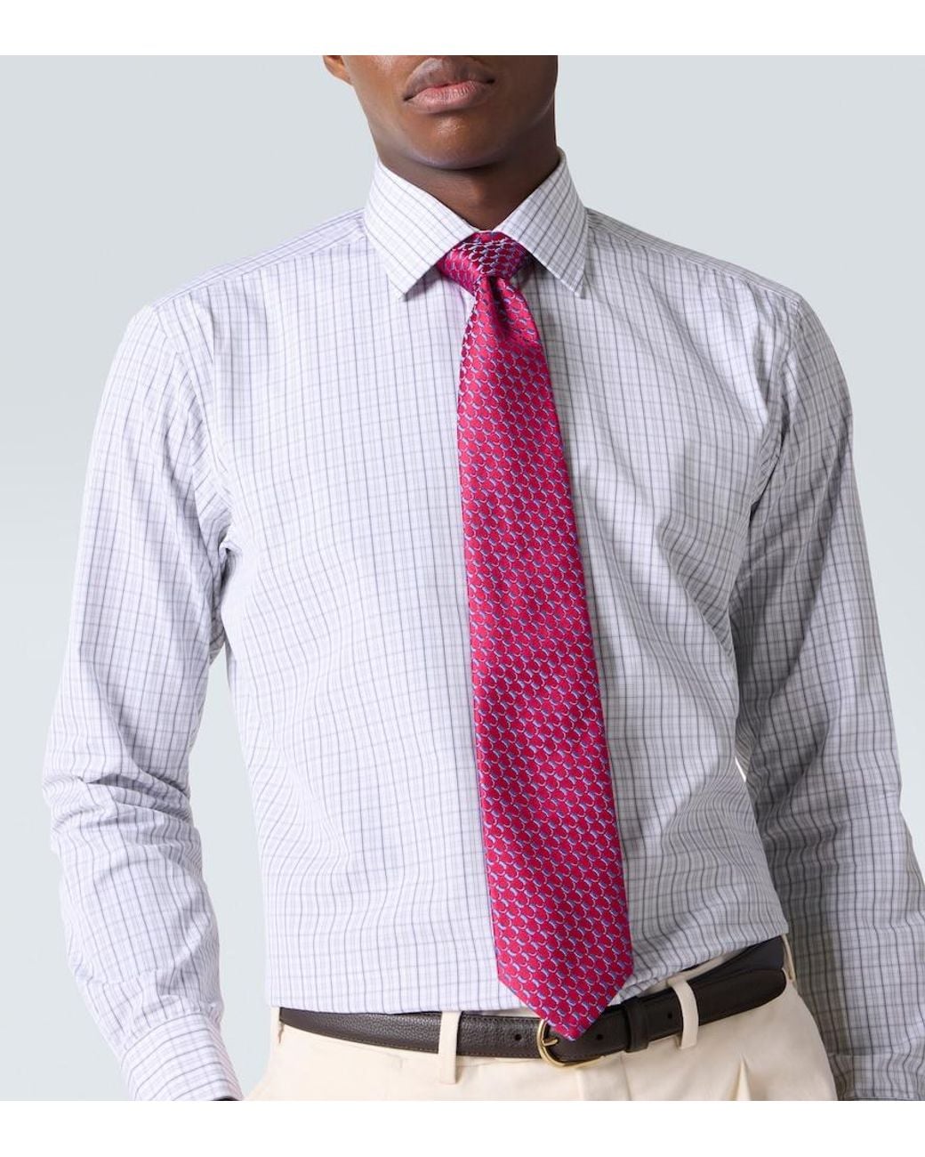 Camicia di Charvet in Purple da Uomo