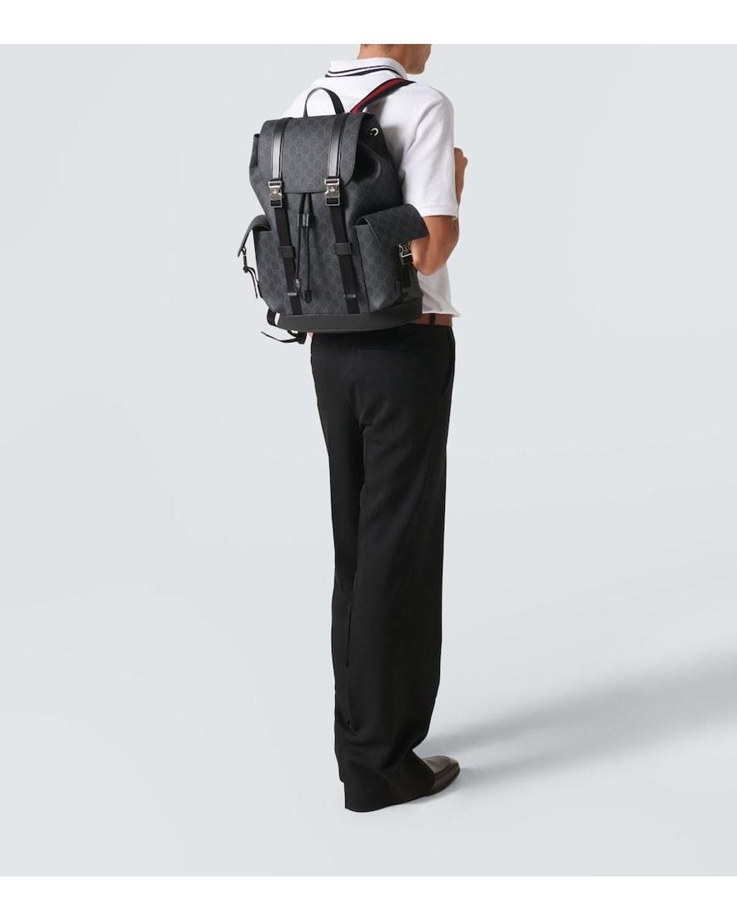 Gucci Großer Gg Rucksack in Black für Herren