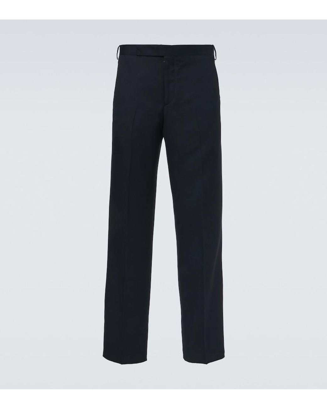 Lardini Blue Mid-Rise Chinos for men