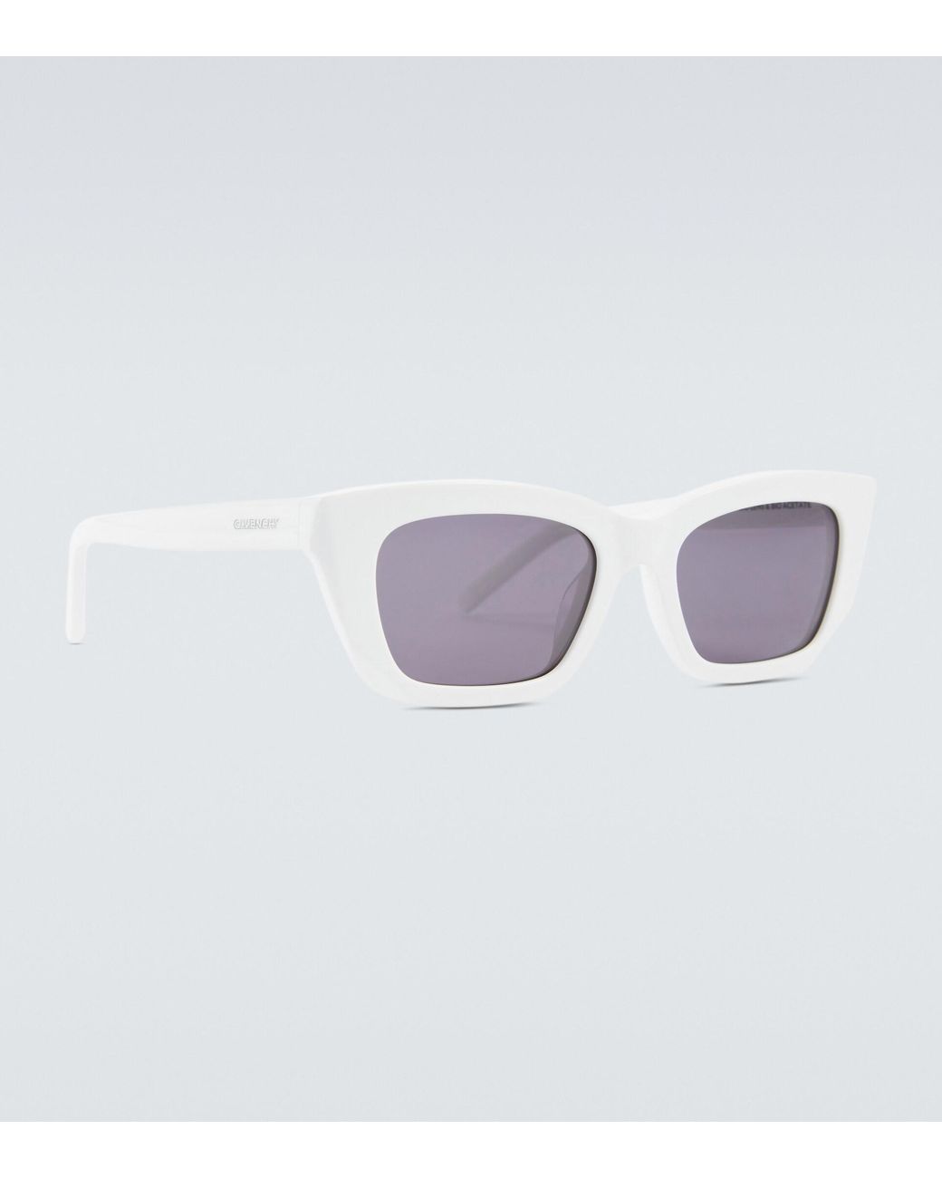 white and purple sunglasses