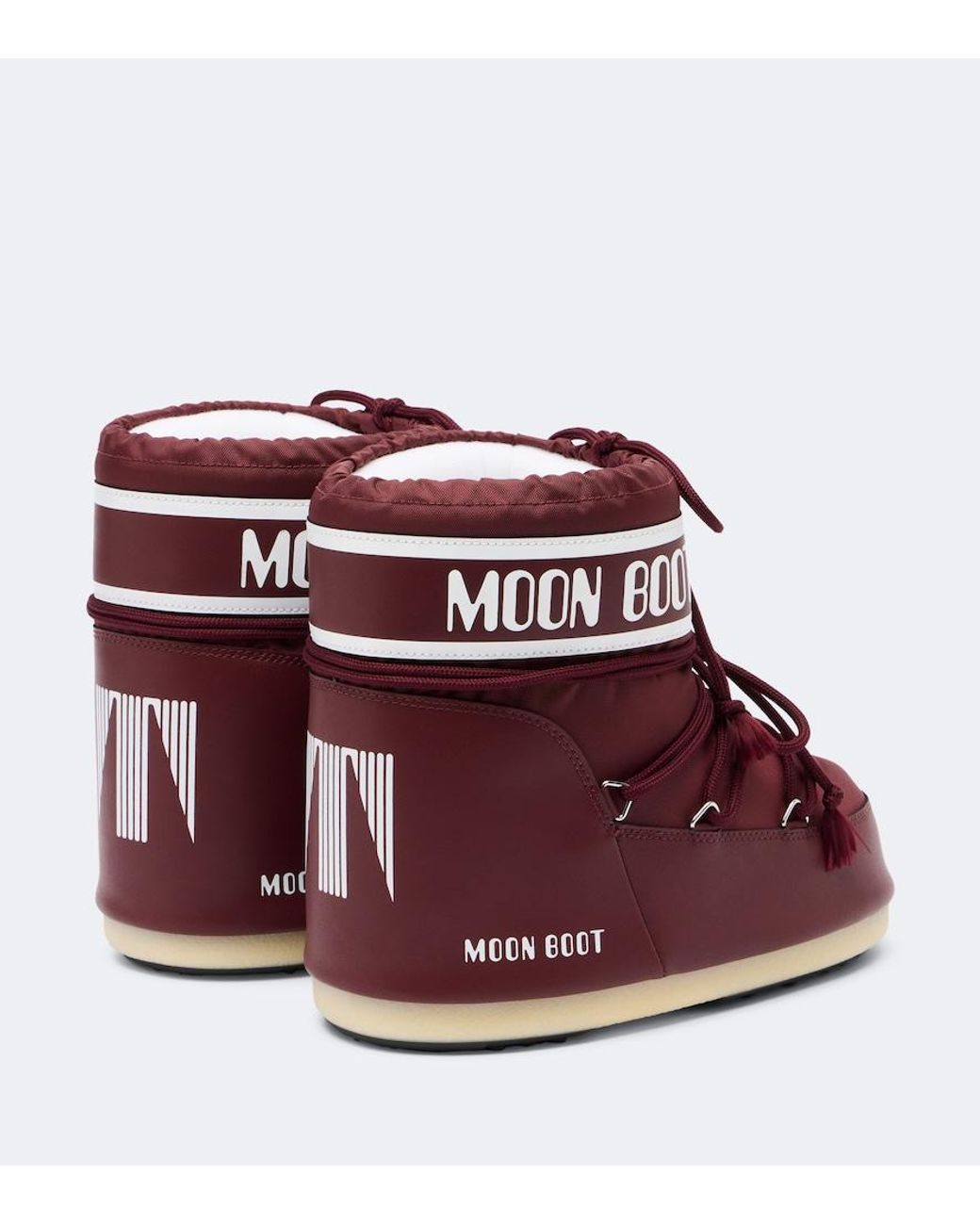 Moon Boot Red Icon Low Snow Boots