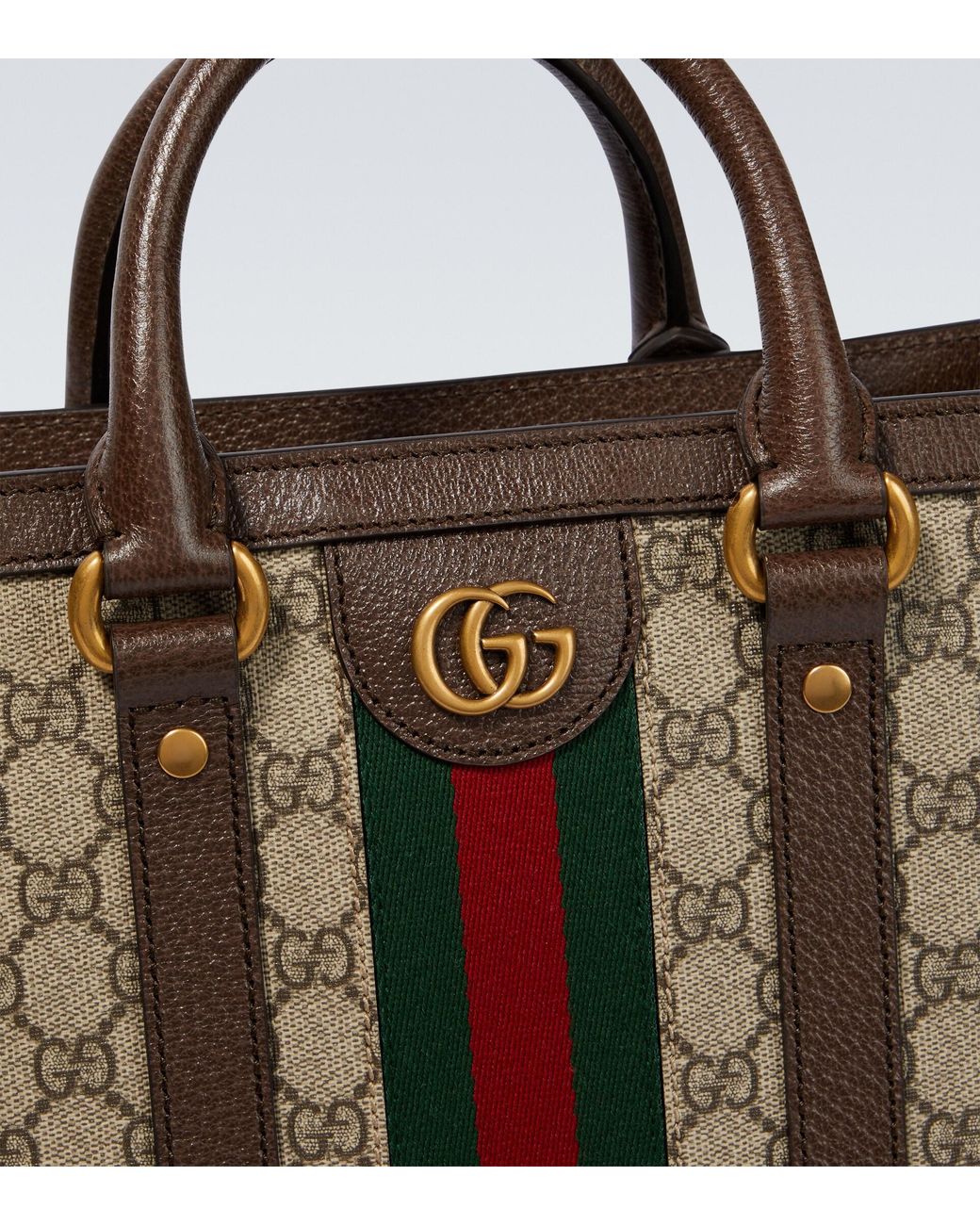 Gucci Ophidia Medium Tote Bag in Green for Men | Lyst