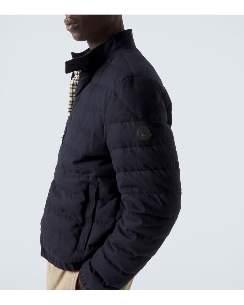 Moncler Blue Luray Down Jacket for men