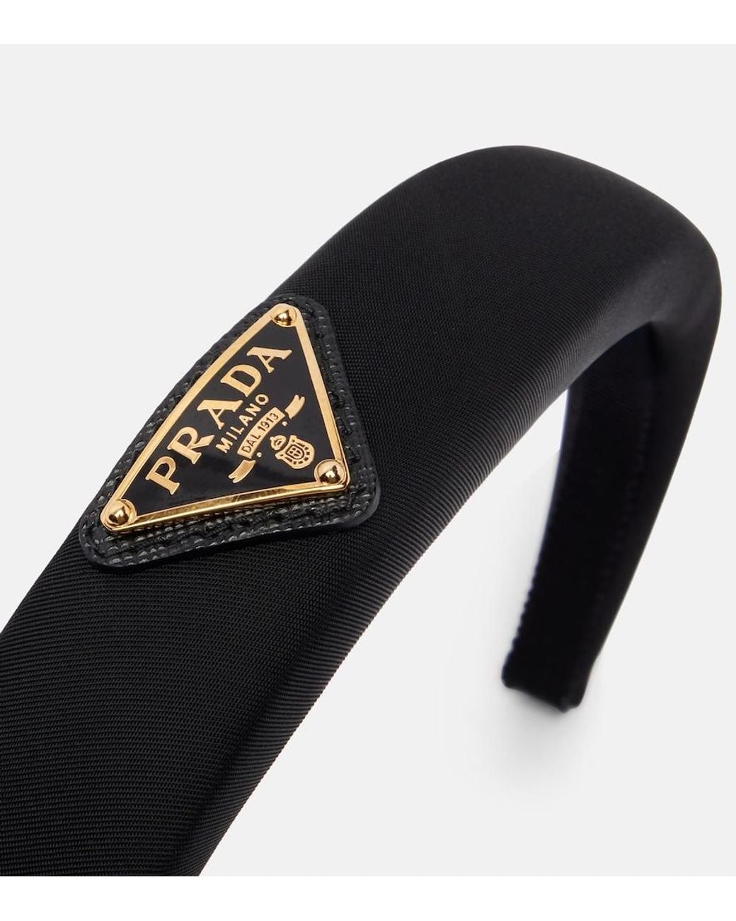 Prada Black Re-Nylon Headband