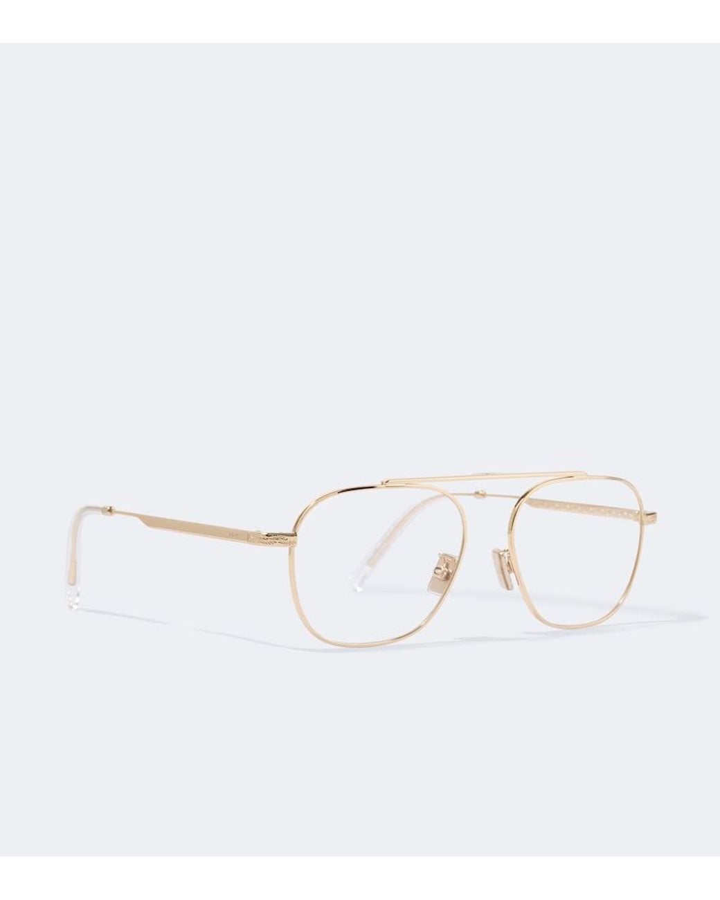 Dior Metallic Diorbotanicao S6U Aviator Glasses for men