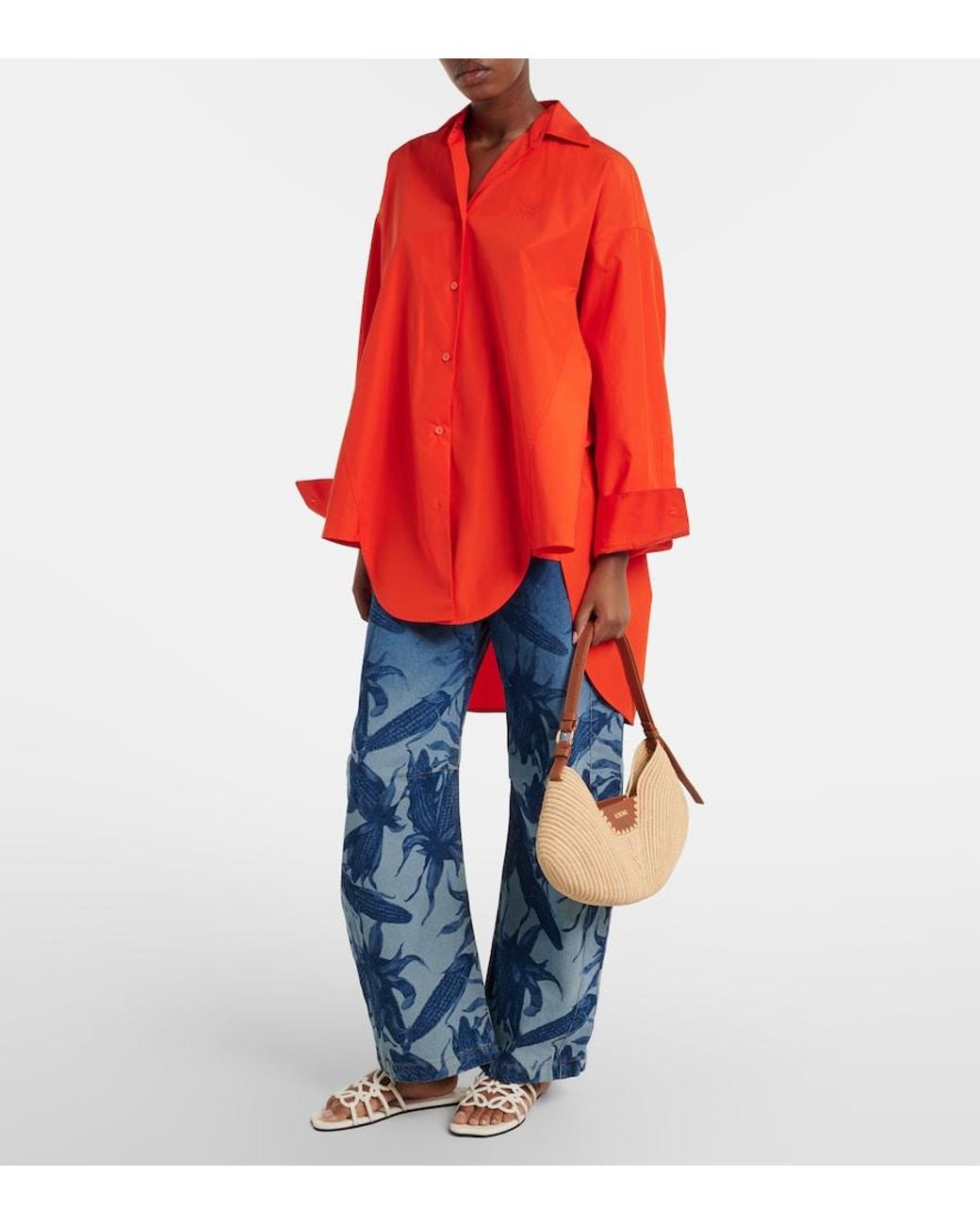 Loewe Natural Paula's Ibiza Swing Medium Shoulder Bag
