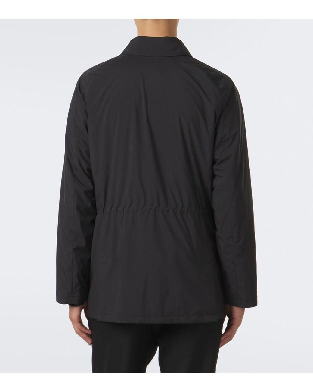 Saman Amel Black City Technical Jacket for men