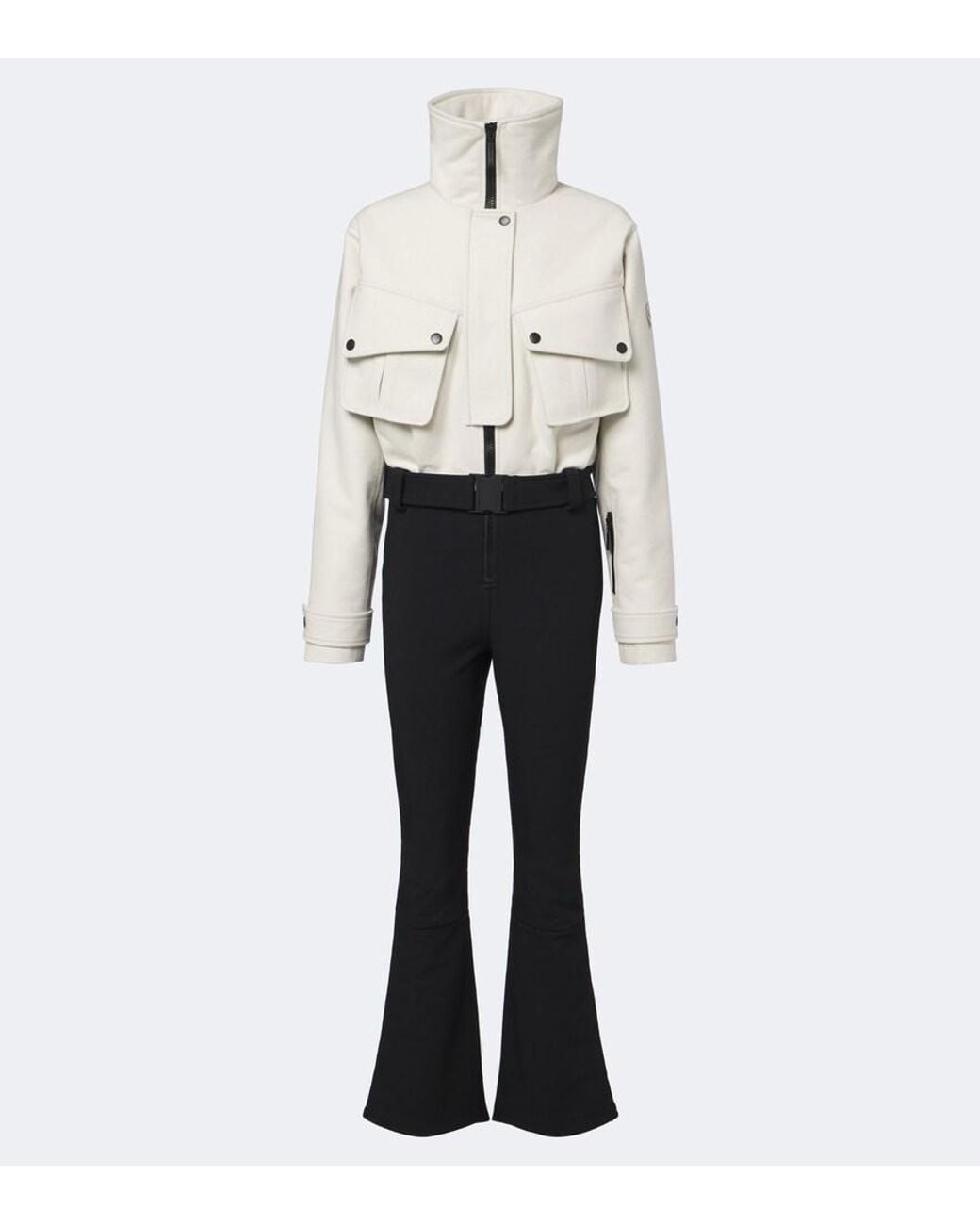 CORDOVA White Telluride Belted Wool-Blend Ski Suit