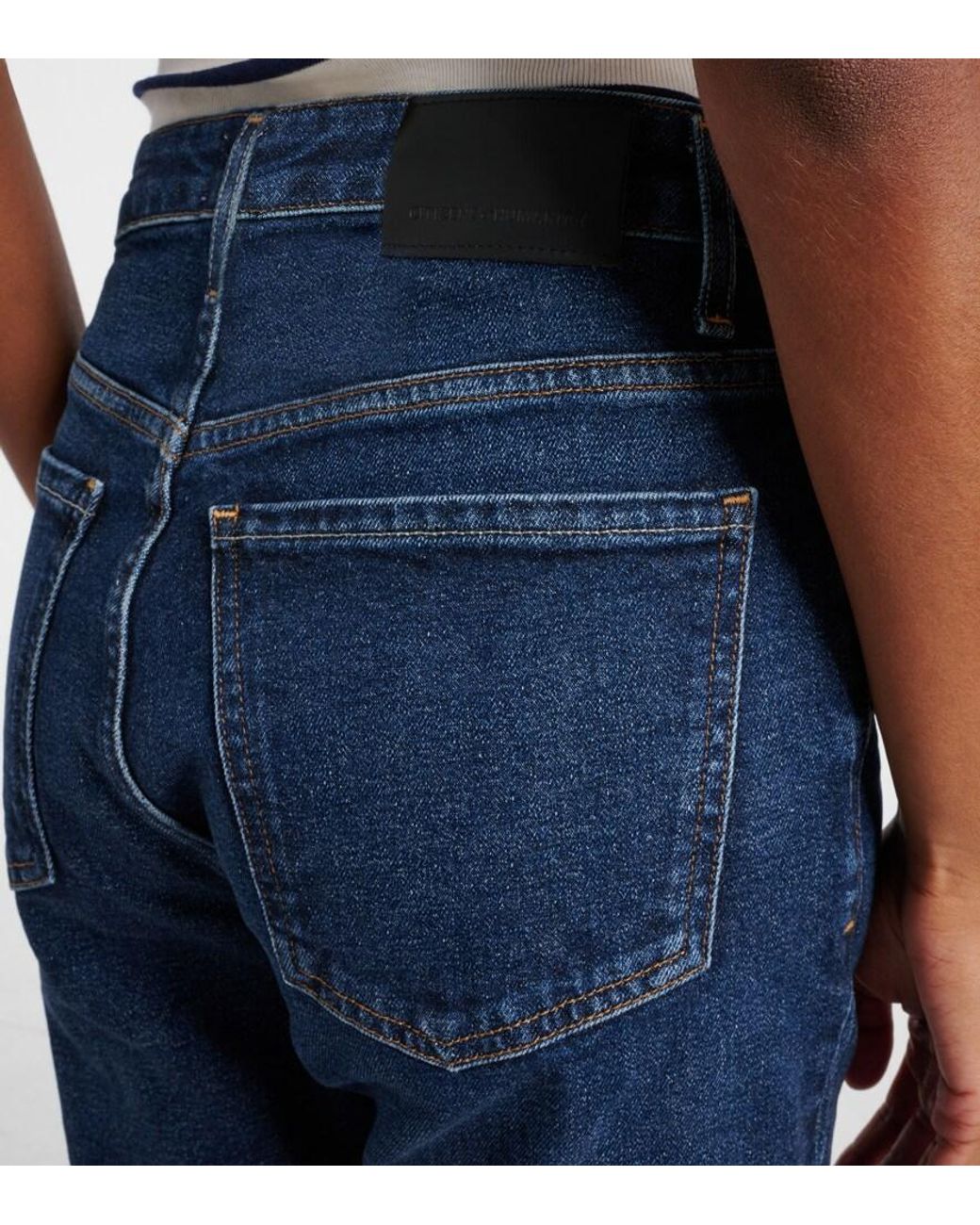 Citizens of Humanity Blue Zurie Straight Jeans