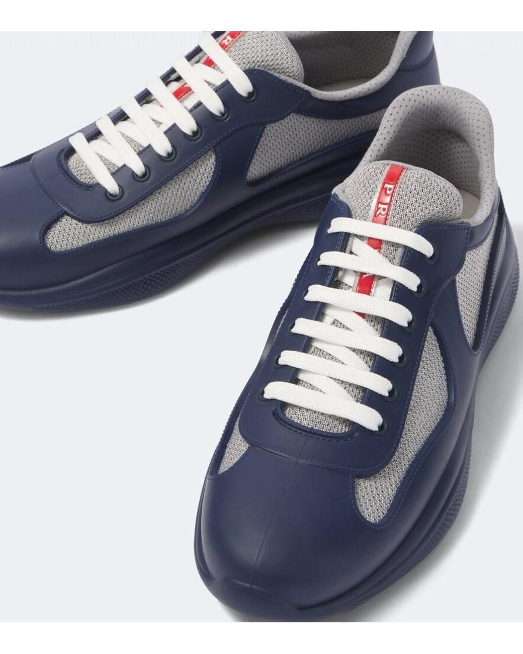 Prada Blue America's Cup Sneakers for men