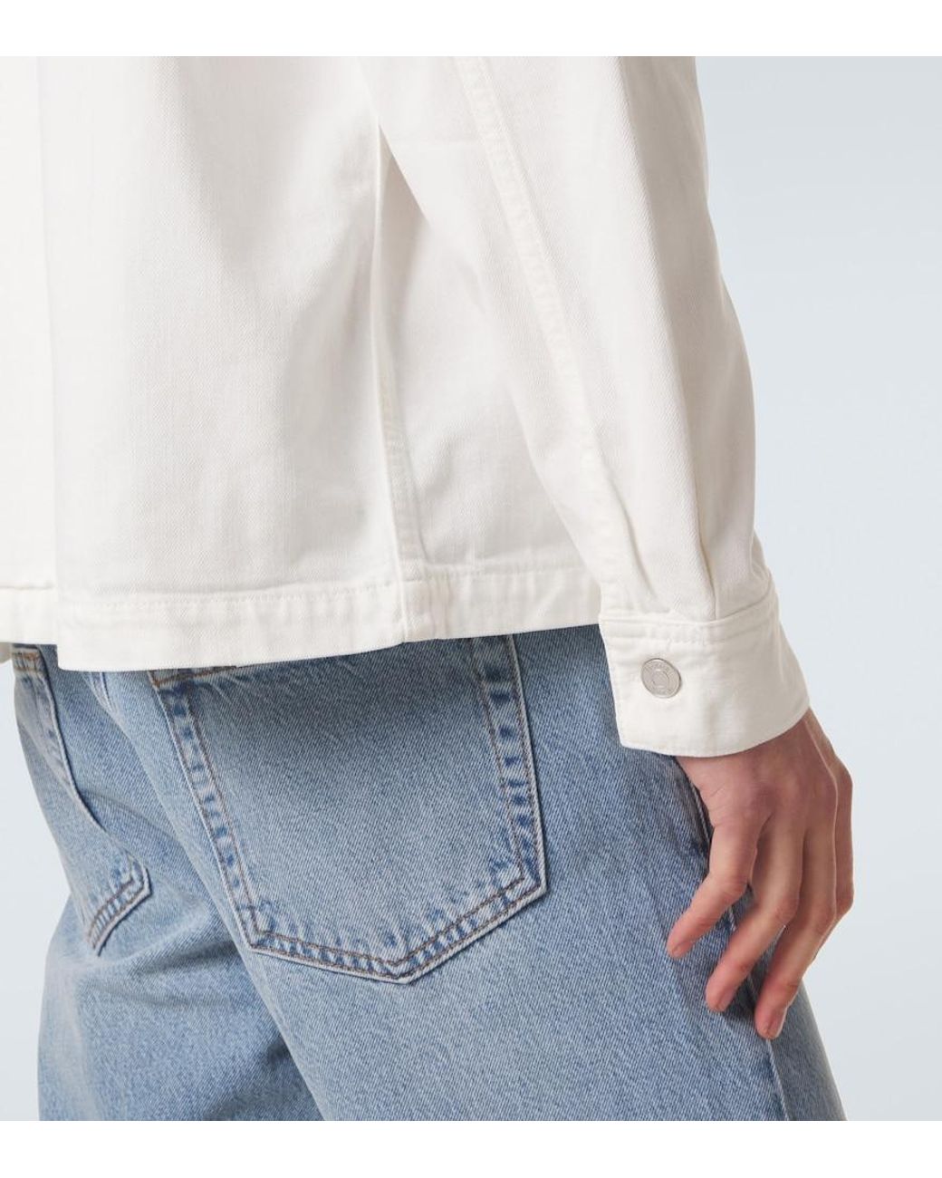 Giacca Camicia di FRAME in White da Uomo