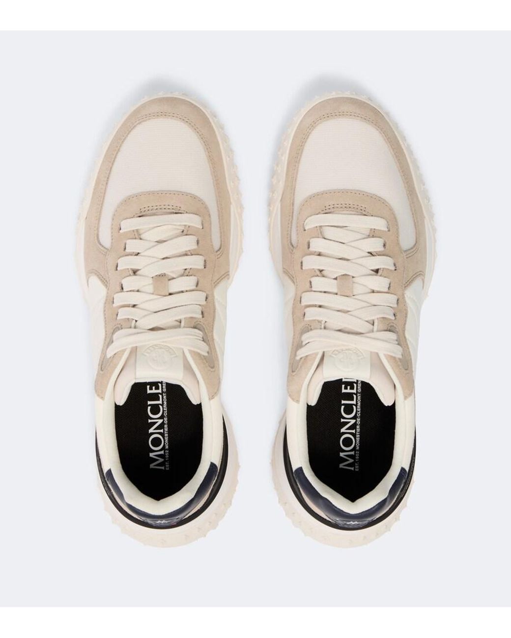 Baskets Corso Matelassees Moncler pour homme en coloris White