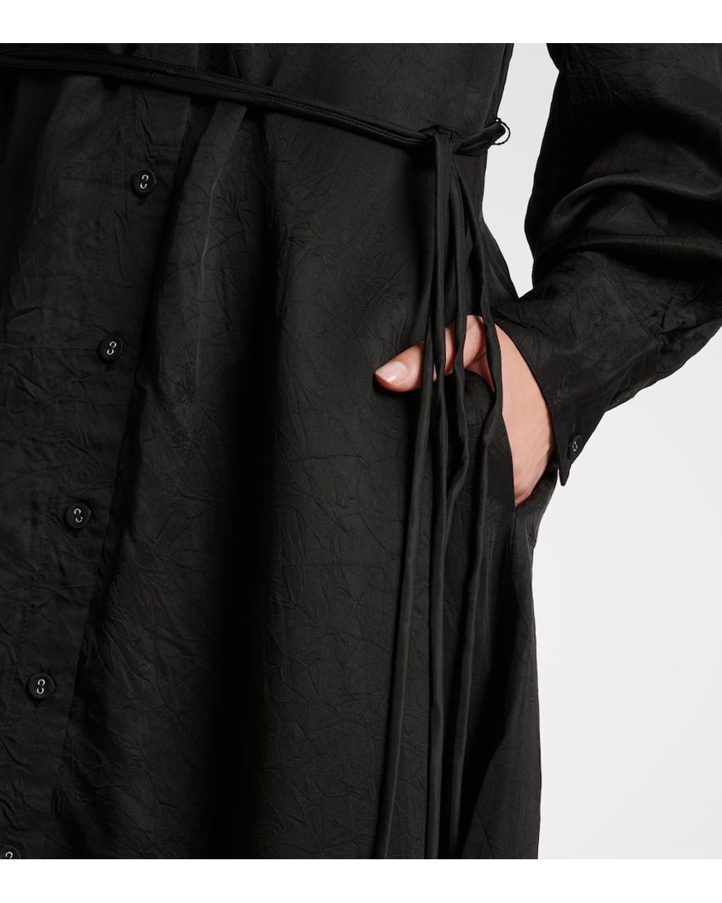 Proenza Schouler Black Label Nelson Cotton Shirt Dress