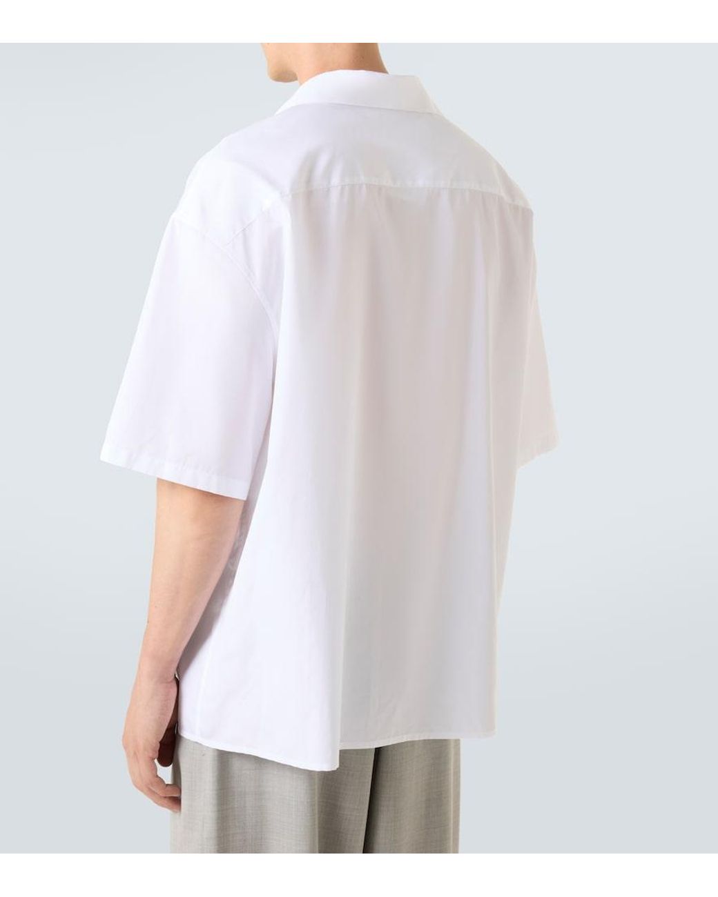 Camicia Bowling di Loewe in White da Uomo