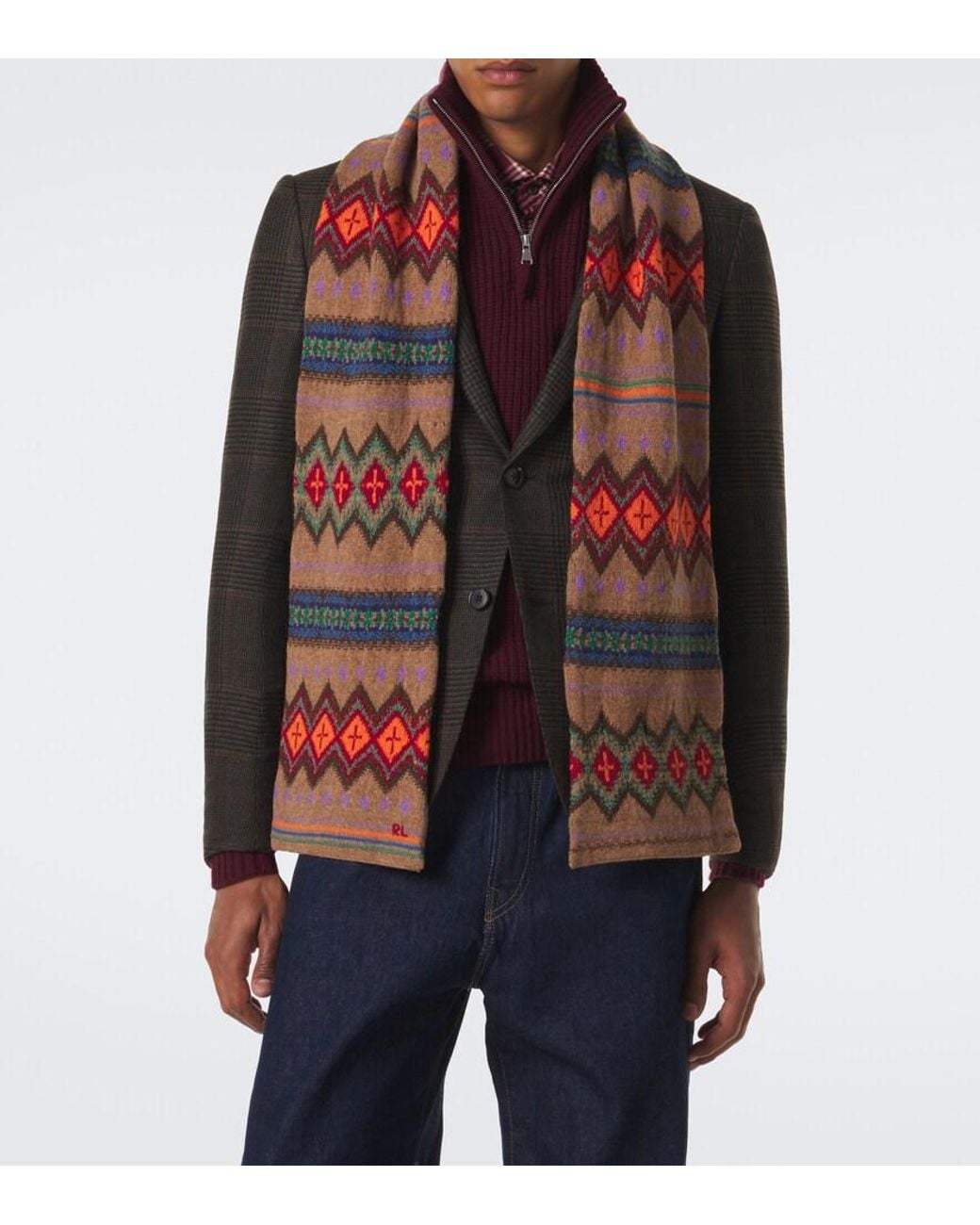 Sciarpa di Polo Ralph Lauren in Red da Uomo