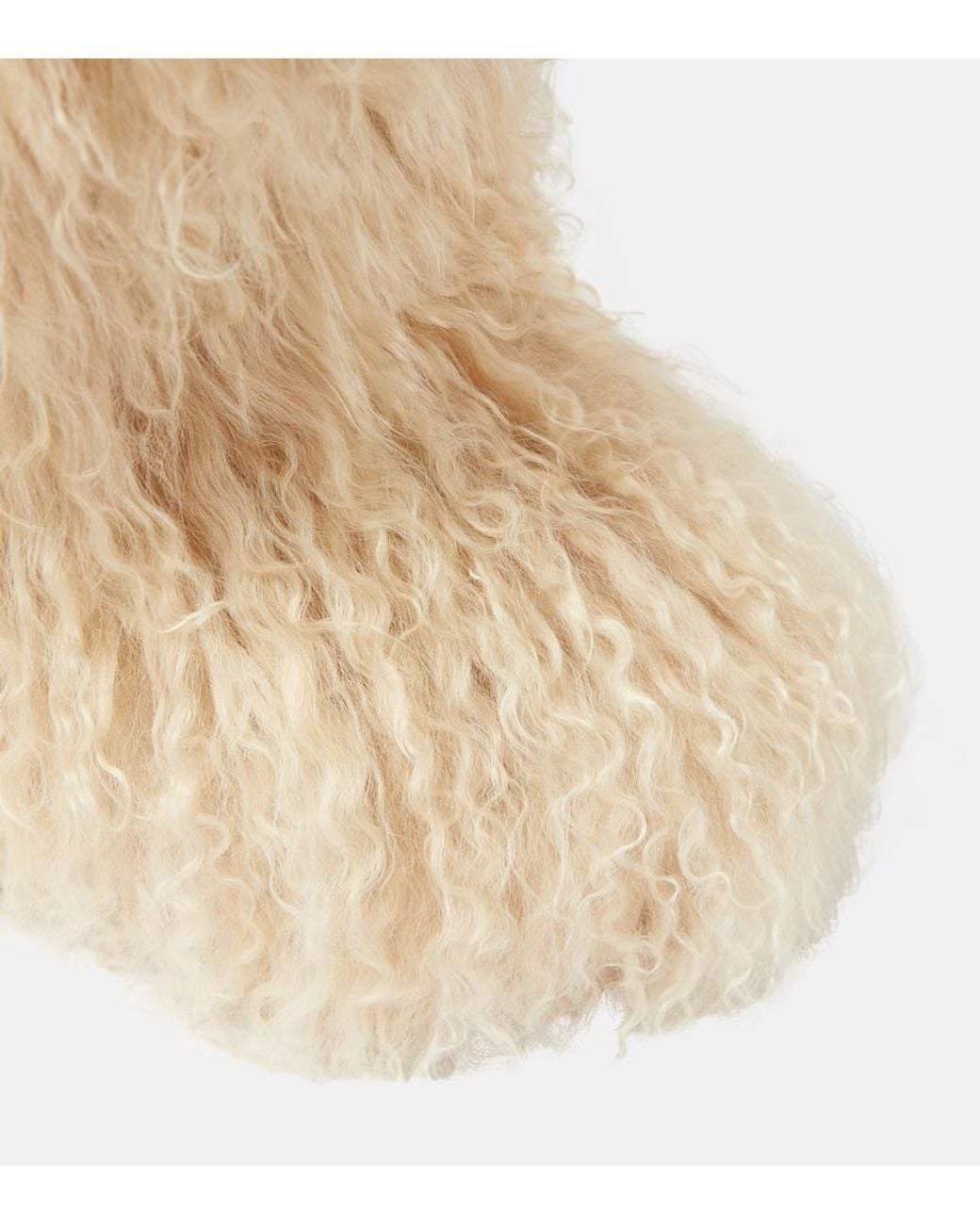 Bogner Natural Les Arcs Shearling Snow Boots