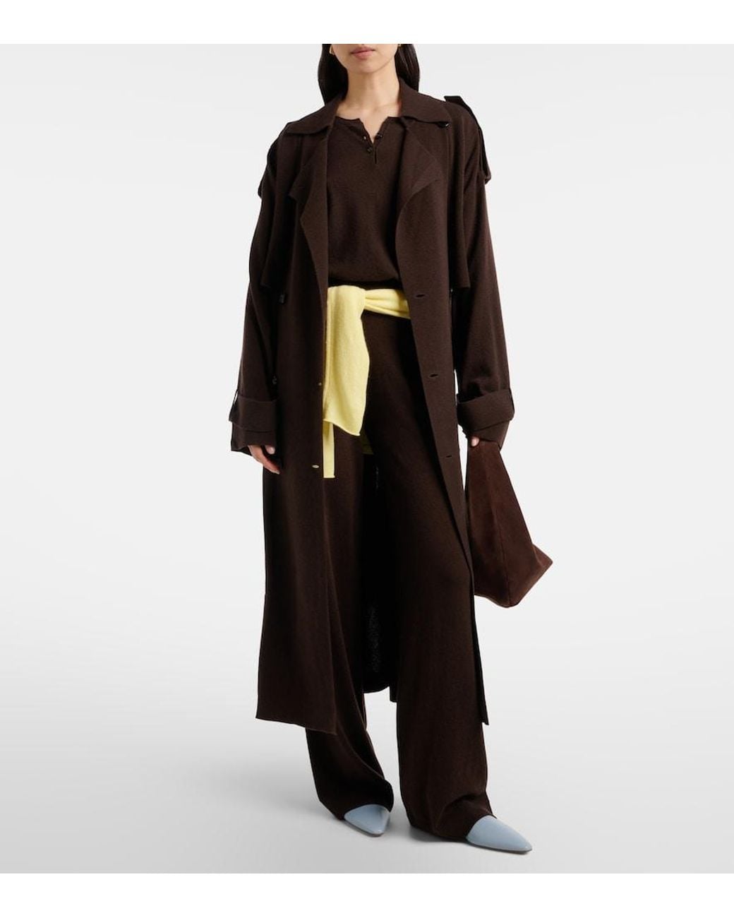 Jardin Des Orangers Brown Cashmere Sweater