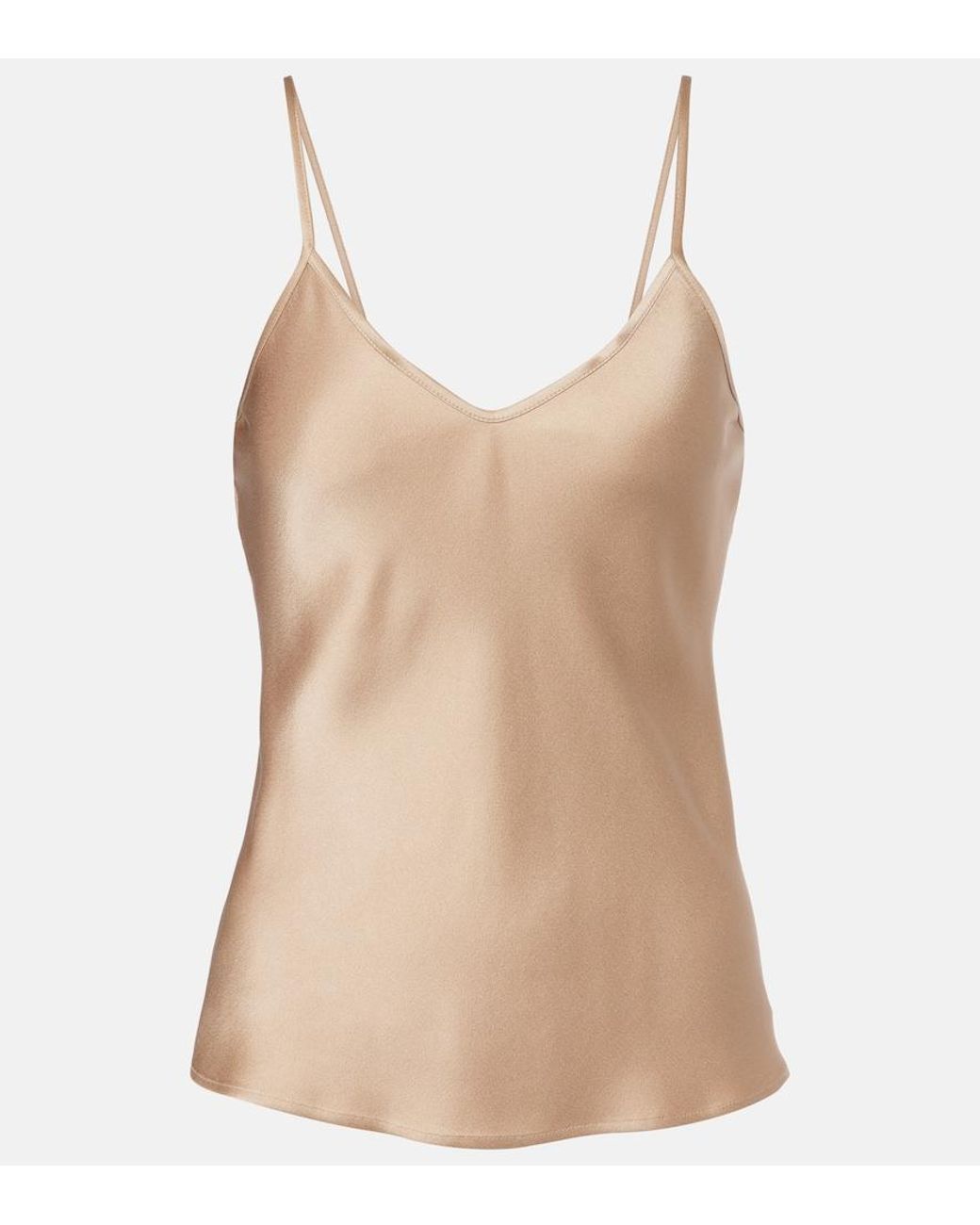 Max Mara Natural Satin Camisole