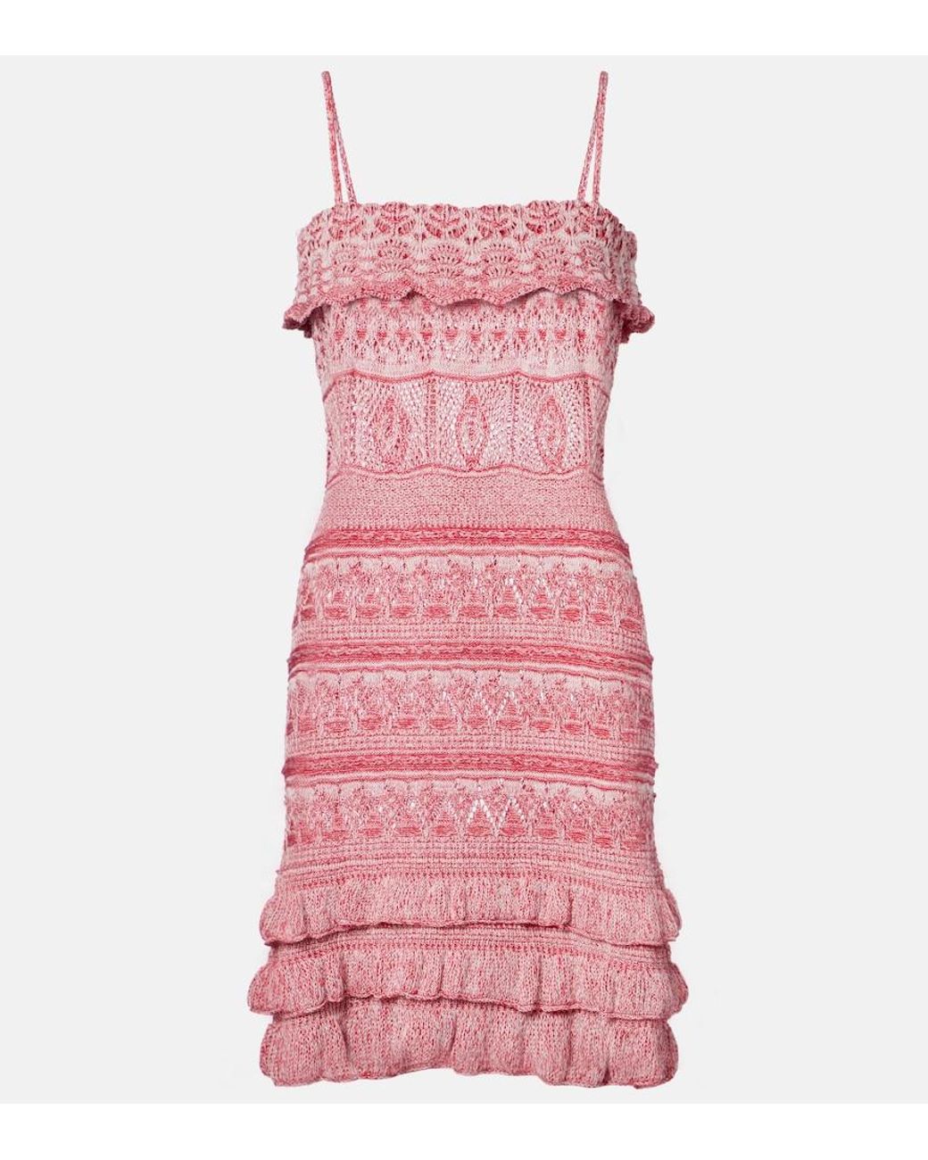 Abito Corto di Etro in Pink