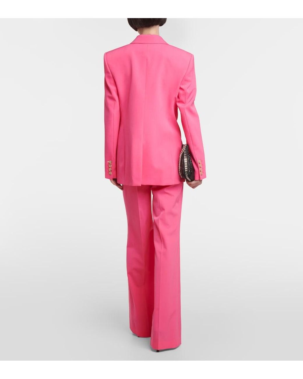 Stella McCartney Pink Wool Blazer