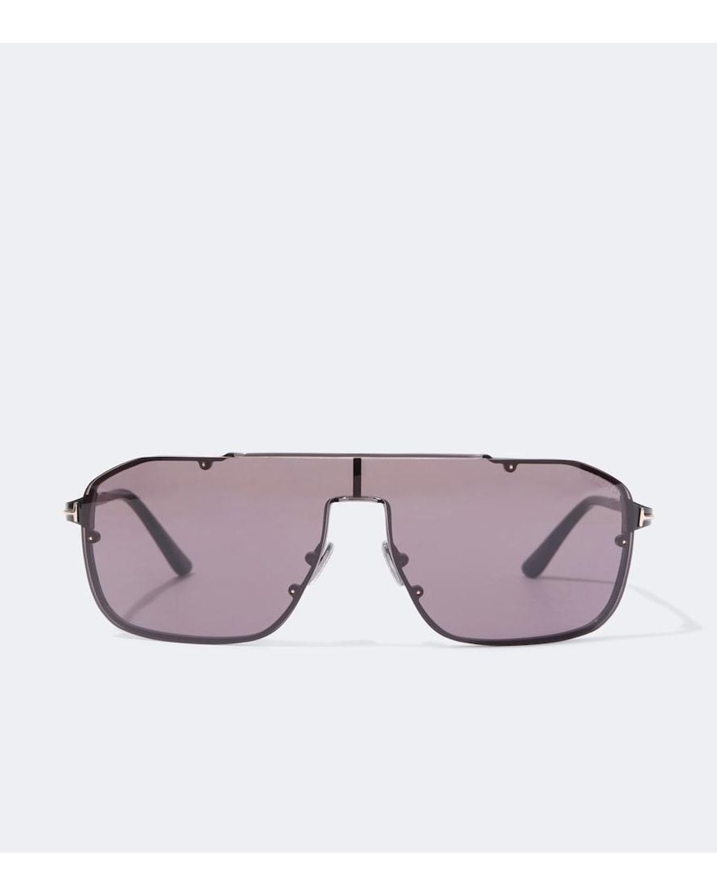 Tom Ford Purple Rock-02 Shield Sunglasses for men