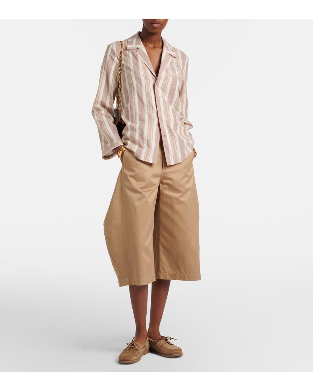 Gianvito Rossi Brown Vandee Suede Boat Shoes