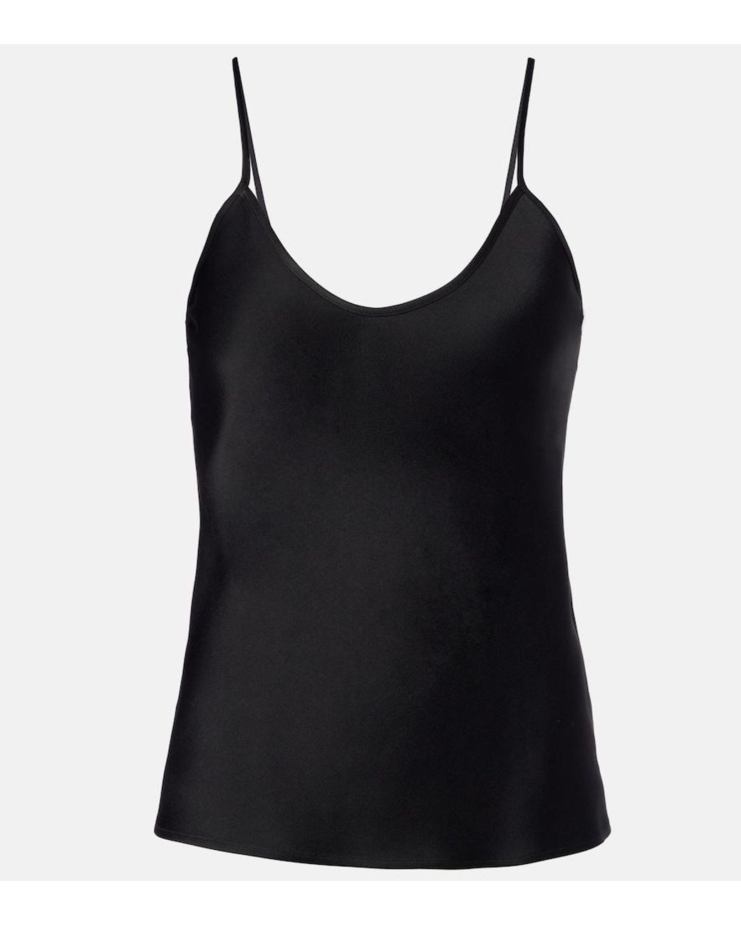 Max Mara Black Satin Camisole