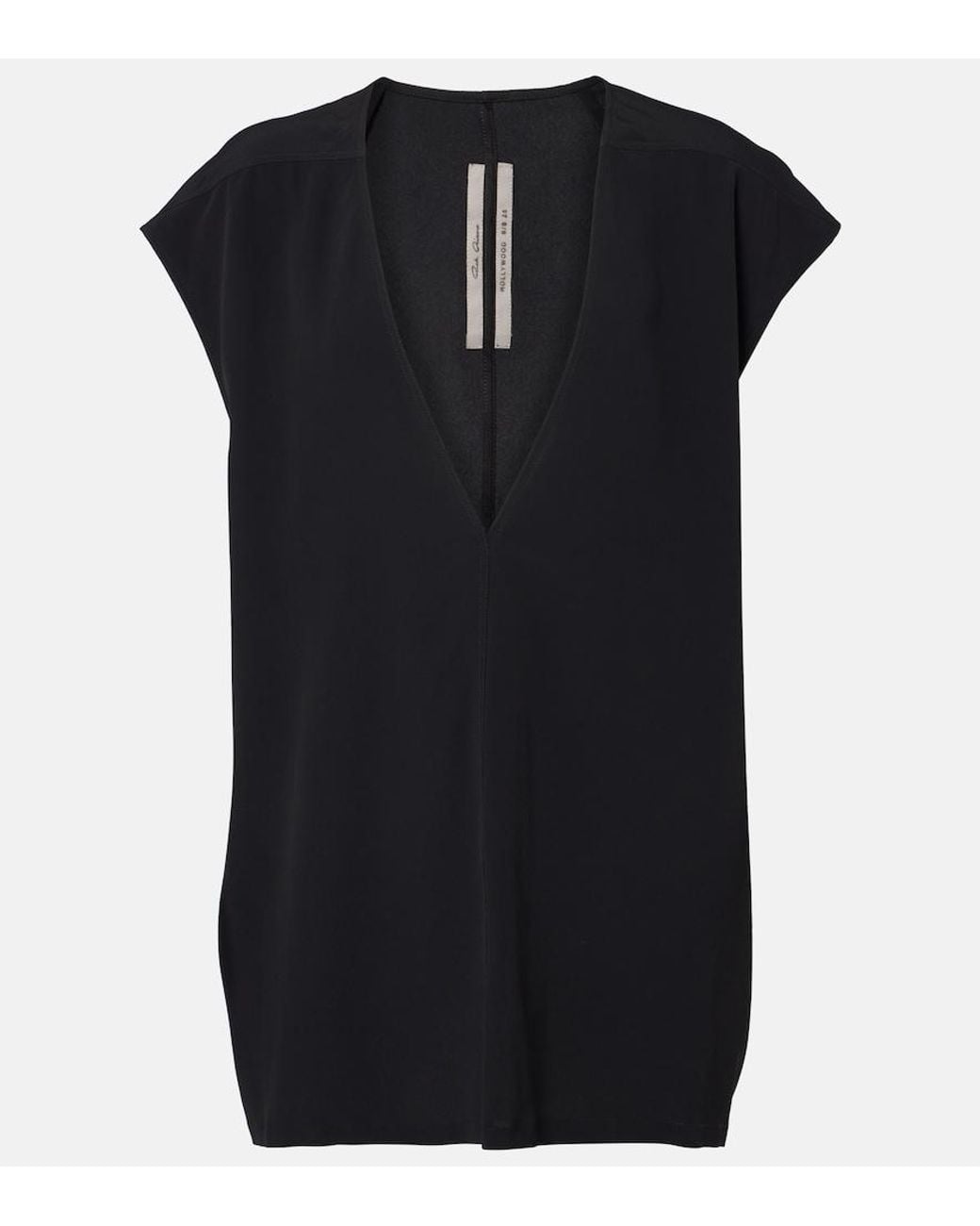 Top Dylan Rick Owens de color Black