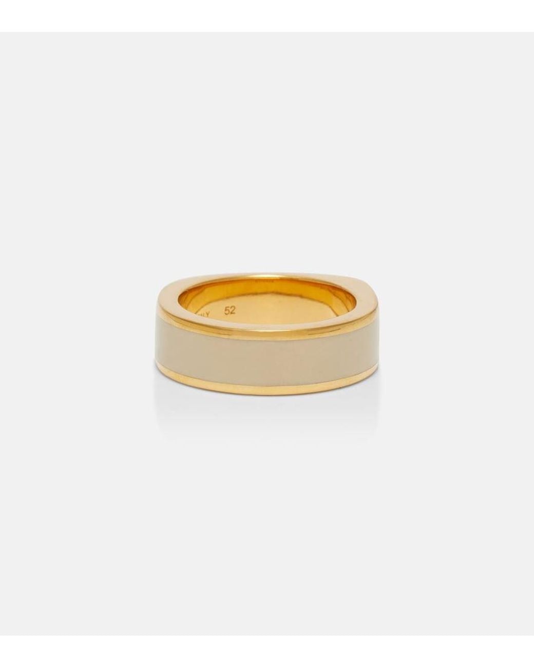 Totême Metallic Signature 18Kt-Plated Ring