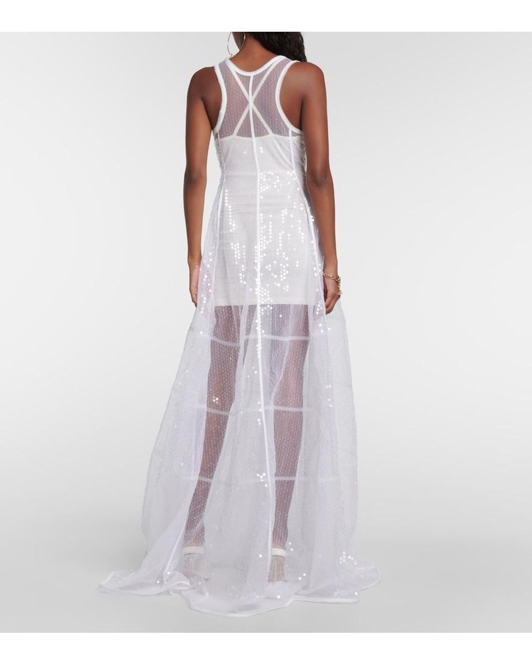 Jacquemus White Maxi Dresses