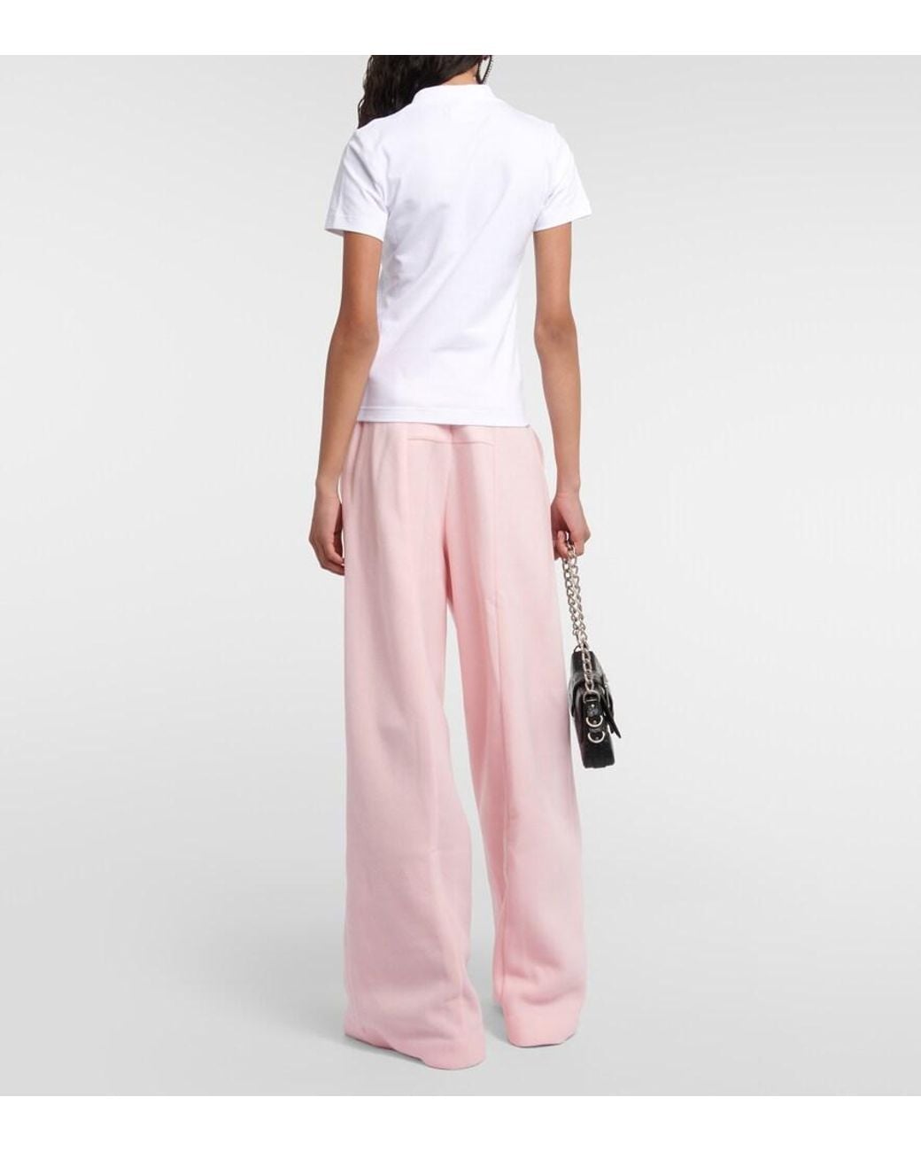 Vetements White Slogan Cotton T-Shirt