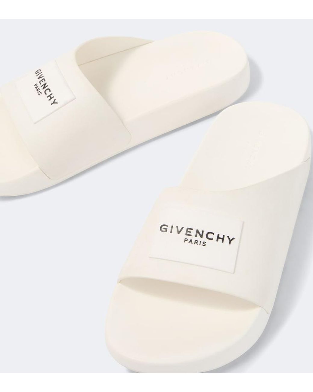 Givenchy White Label Slides for men