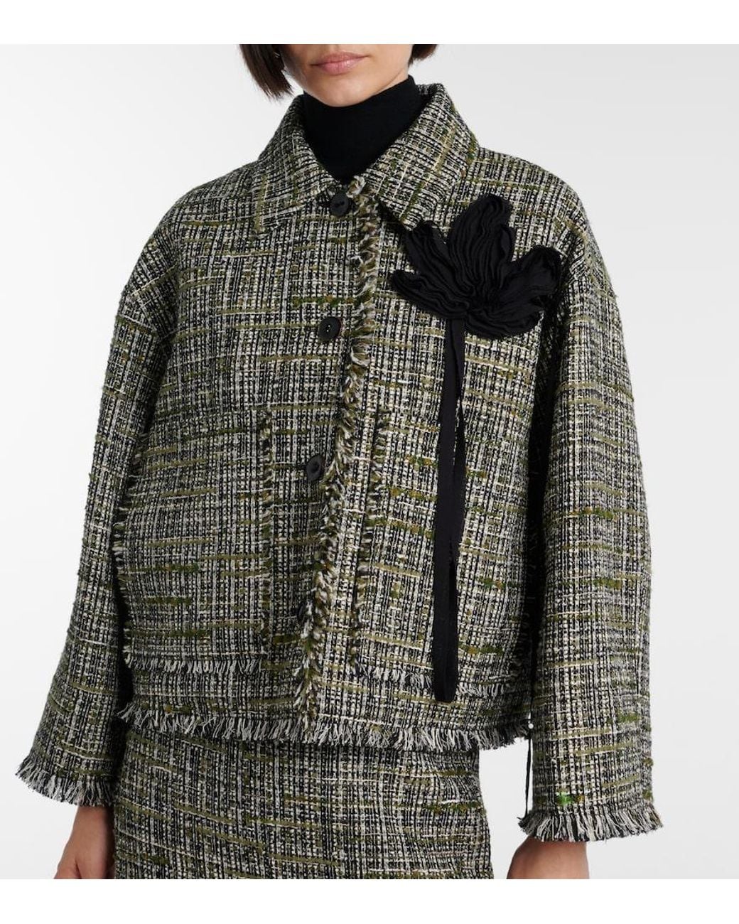 Giacca di Erdem in Green