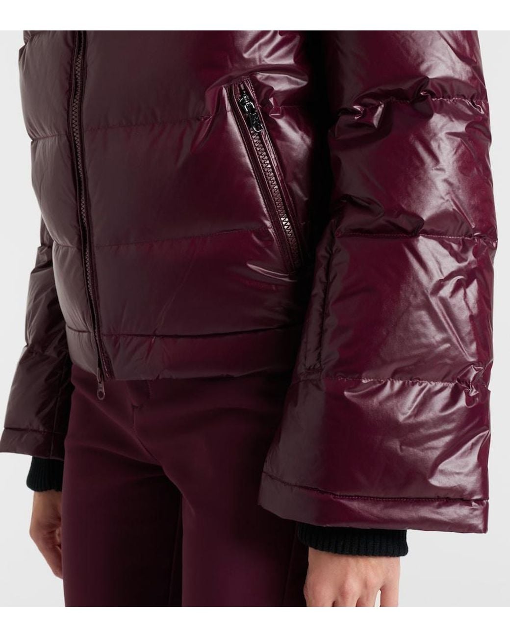 Perfect Moment Purple Polar Puffer Ski Jacket