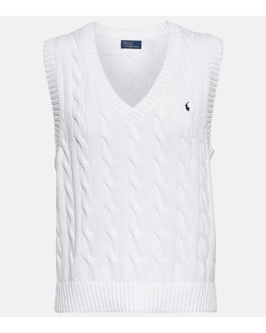 Ralph lauren sleeveless jumper sale
