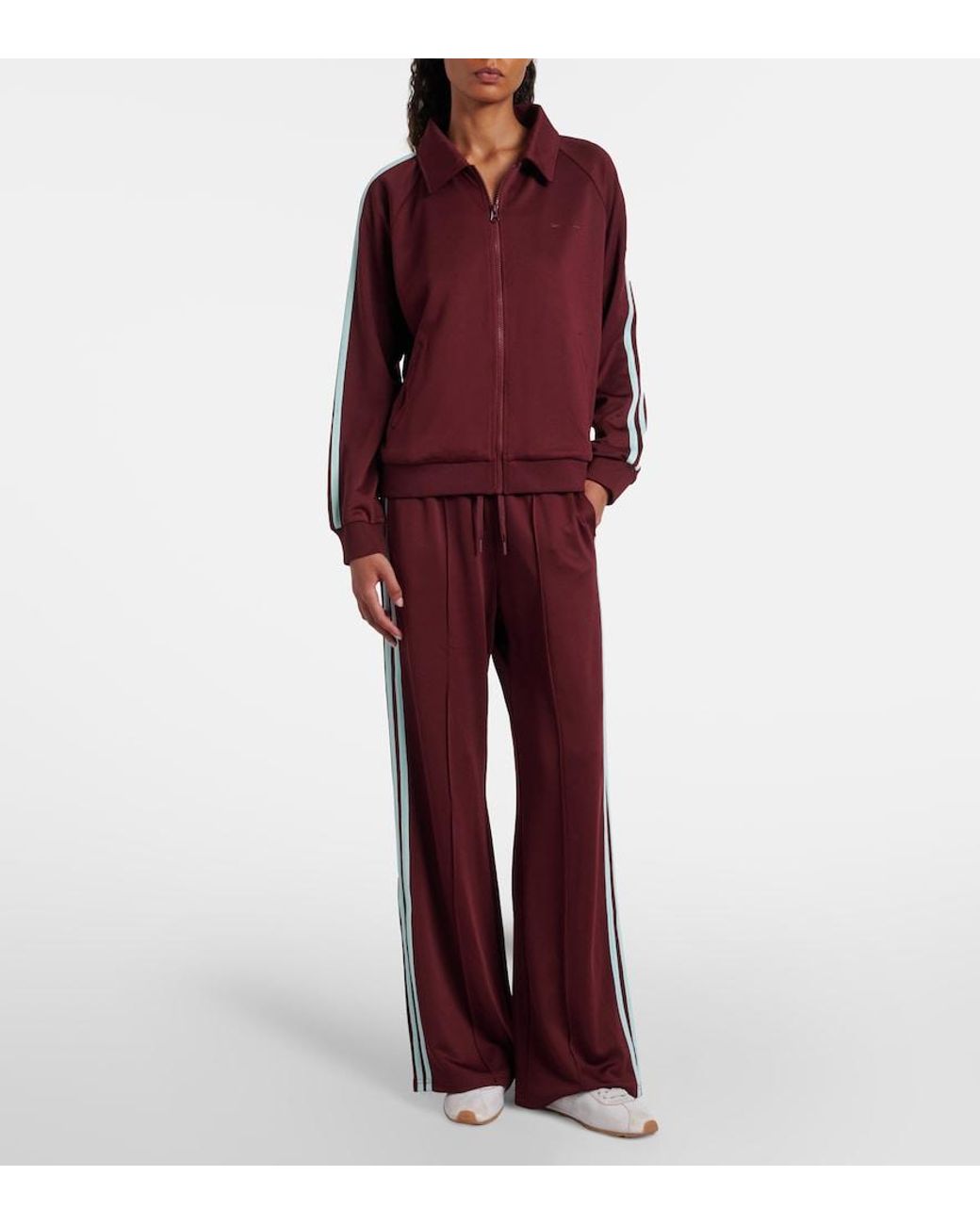 Felpa Vitesse Pari Con Zip di The Upside in Purple