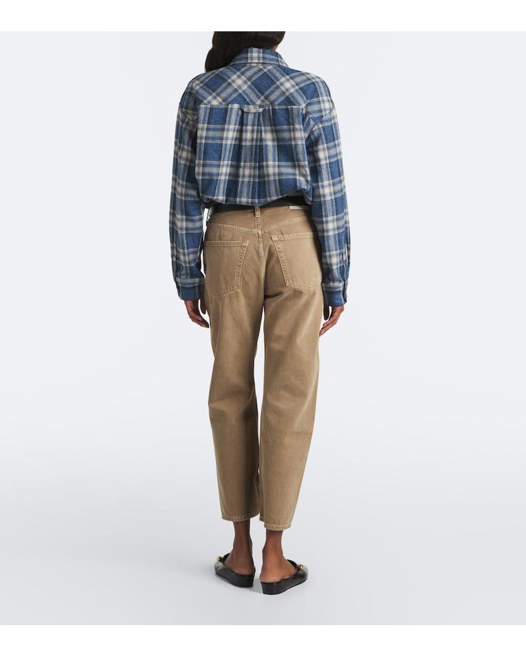 Citizens of Humanity Natural Winslow Cropped Straight Jeans