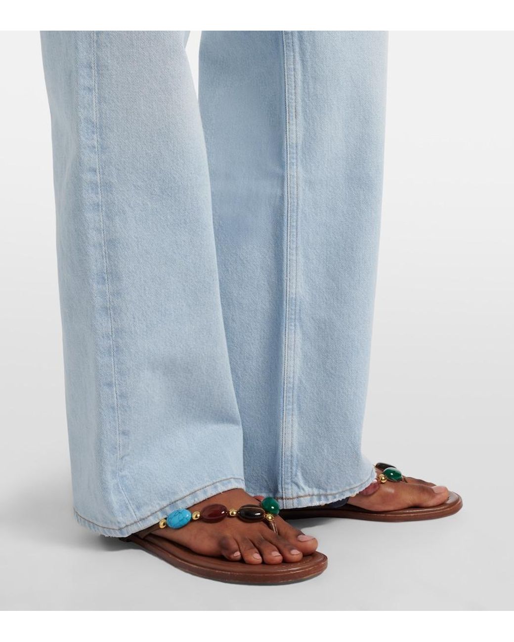 Citizens of Humanity Blue Lindz Straight Jeans