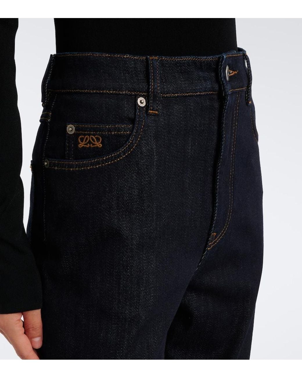 Loewe Blue Double L Slim Jeans