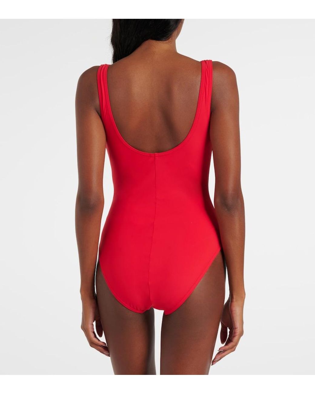 Karla Colletto Red Lulu Swimsuit
