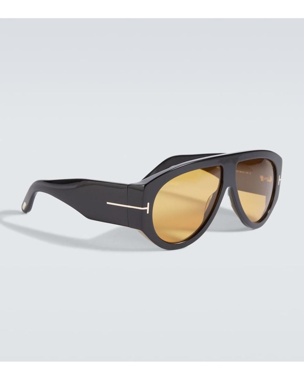 Tom Ford Brown Bronson Aviator Sunglasses for men
